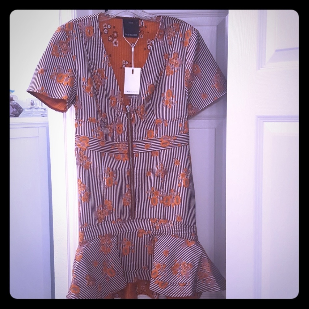 C/MEO COLLECTIVE Fixation Mini Dress